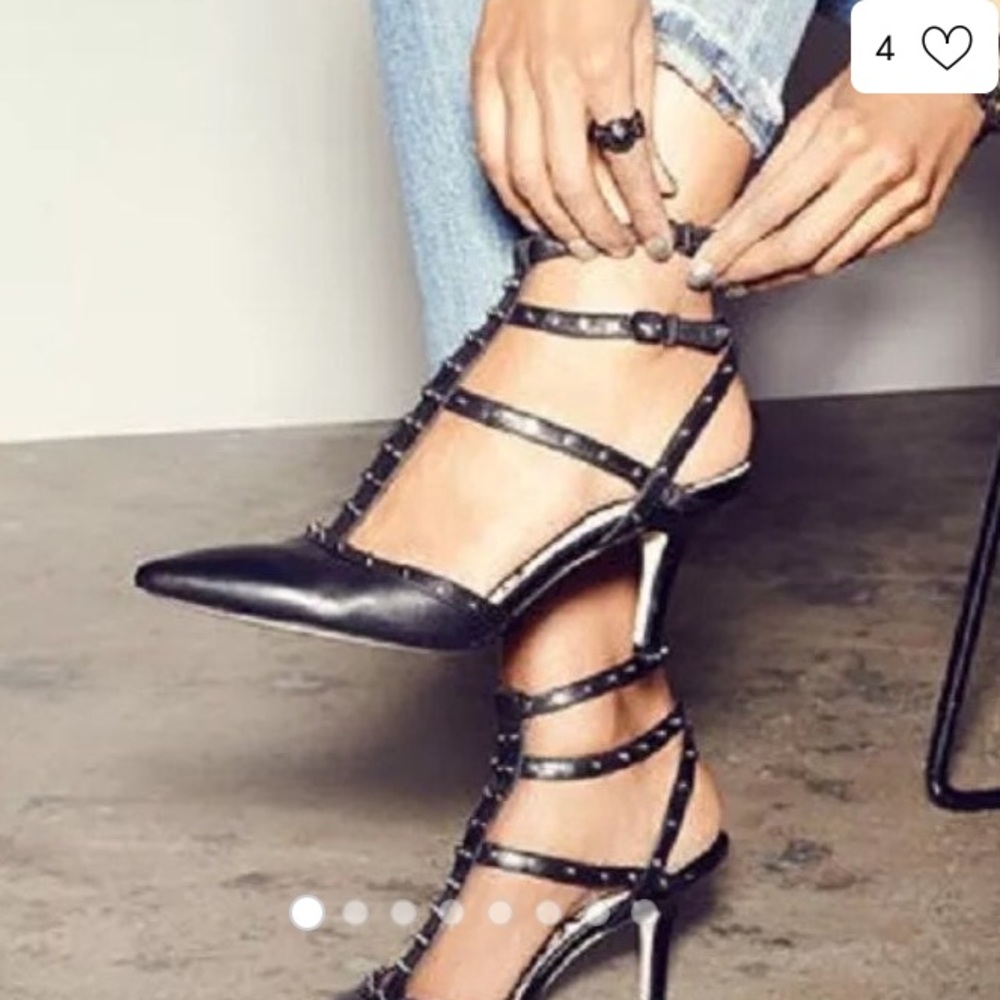 Sam Edelman Leather Heels Pumps 8